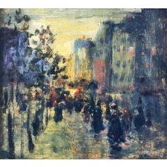 Misty Effect, Paris Painting Reproduction