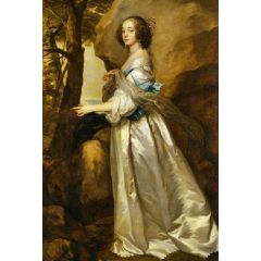 Lady Frances Cranfield, later Countess of Dorset Painting Reproduction