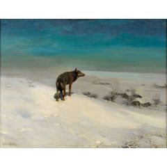 The Wolf Painting Reproduction