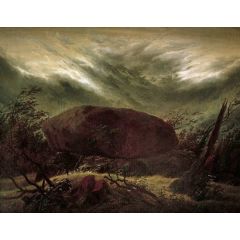 Dolmen in Autumn Painting Reproduction