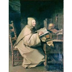 Portrait of Abbot Armand Jean le Bouthillier de Rance (1626-1700) Painting Reproduction