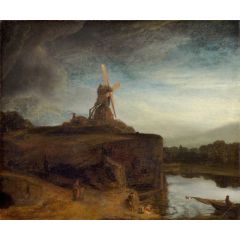 The Mill Painting Reproduction