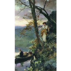 A Scene in Ancient Rome Painting Reproduction