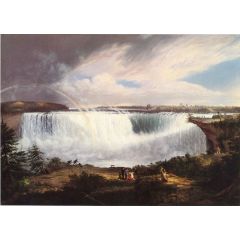 The Great Horseshoe Fall, Niagara Painting Reproduction