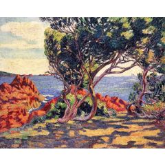 Agay, at Cap Long Painting Reproduction