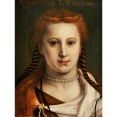 Bust Portrait of a Woman Painting Reproduction