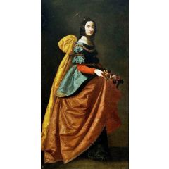 Saint Elizabeth of Portugal Painting Reproduction