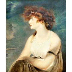 Sappho Painting Reproduction