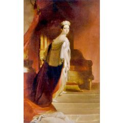Queen Victoria Painting Reproduction