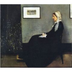 Arrangement in Grey and Black: Portrait of the Painter’s Mother Painting Reproduction