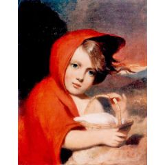 Little Red Riding Hood Painting Reproduction
