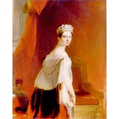 Queen Victoria Painting Reproduction