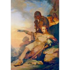William B. Wood as "Charles De Moor" Painting Reproduction