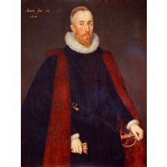 Alexander Seton, 1st Earl of Dunfermline and Lord Chancellor of Scotland Painting Reproduction