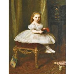 Portrait of Miss Davidson Painting Reproduction