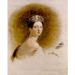 Queen Victoria Painting Reproduction