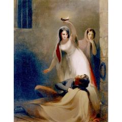 Prison Scene from J. Fenimore Cooper’s The Pilot Painting Reproduction