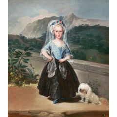 Maria Teresa de Borbon y Vallabriga, later Contesa de Chinchon Painting Reproduction