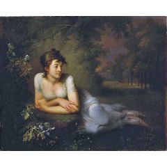 Portrait of Christine Boyer (1773-1800) Painting Reproduction
