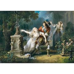 Mademoiselle de la Vallière at Chaillot Convent Painting Reproduction