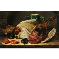 Birds from Nature Painting Reproduction