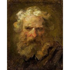 Head of an Old Man Painting Reproduction