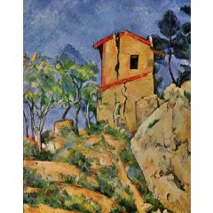 The House with Cracked Walls Painting Reproduction