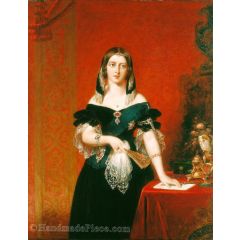 Queen Victoria Painting Reproduction