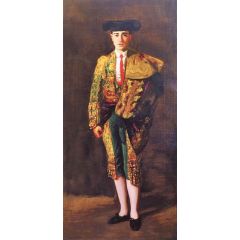 Portrait of El Matador, Felix Asiego Painting Reproduction