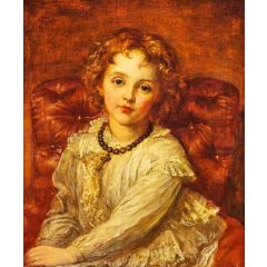 Caroline Muriel Callander, later Mrs Baird Painting Reproduction