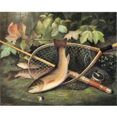 Trout Painting Reproduction