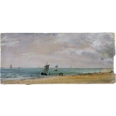 Brighton Beach Painting Reproduction