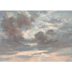Cloud Study: Stormy Sunset Painting Reproduction