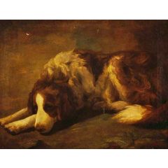 A Dog Painting Reproduction