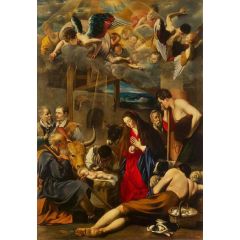 The Adoration of the Shepherds Painting Reproduction