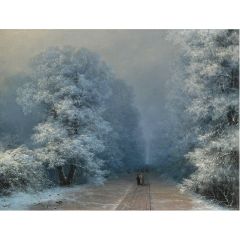 Winter Landscape Painting Reproduction