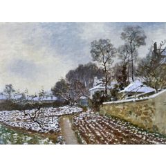 Thaw in Argenteuil Painting Reproduction