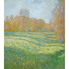Meadow at Giverny Painting Reproduction