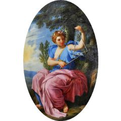 The Muse Terpsichore Painting Reproduction