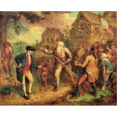 The Return of Rip Van Winkle Painting Reproduction