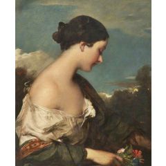 Contemplation Painting Reproduction