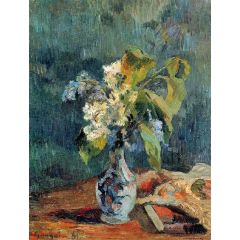 Lilac Bouquet Painting Reproduction