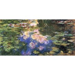 Water Lilies Painting Reproduction