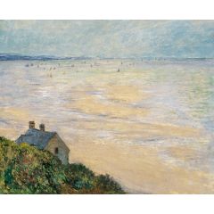 The Hut in Trouville Painting Reproduction