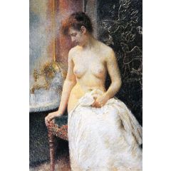 In the Bath Painting Reproduction