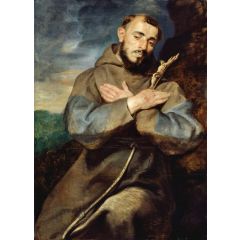 Saint Francis Painting Reproduction