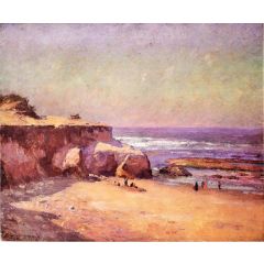 On the Oregon Coast Painting Reproduction