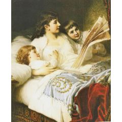 Bedtime Story Painting Reproduction