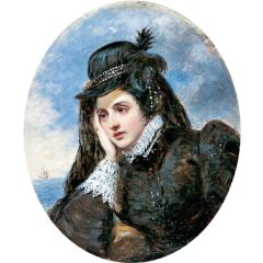 L’adieu de Marie Stuart Painting Reproduction