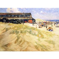 The Bath House, Ogunquit Painting Reproduction